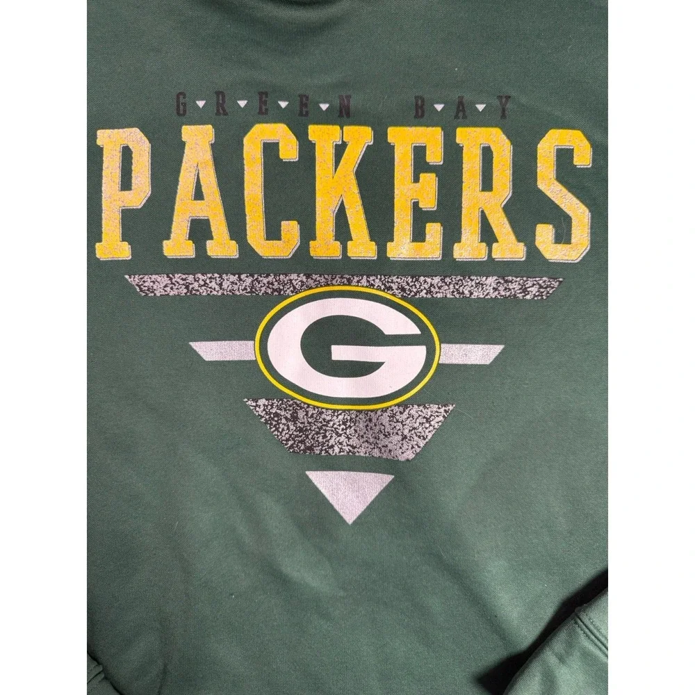 Green Bay Packers Hoodie Men's XL NFL Team Apparel Combine NFL Pullover EUC
